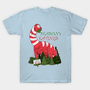 Camarasaurus Holiday Cheer T-Shirt